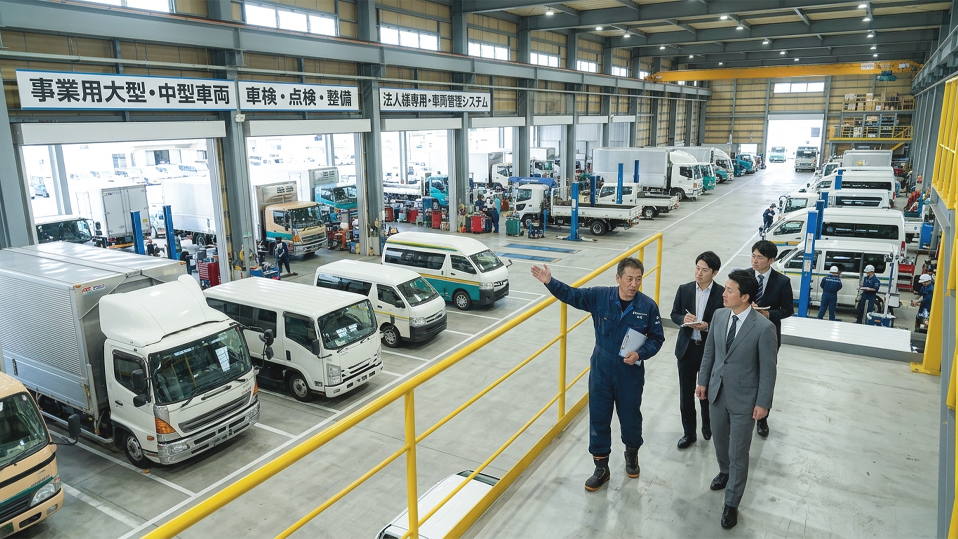 貨物・旅客運送事業者の車両整備を行っている特定整備認証工場の方へ