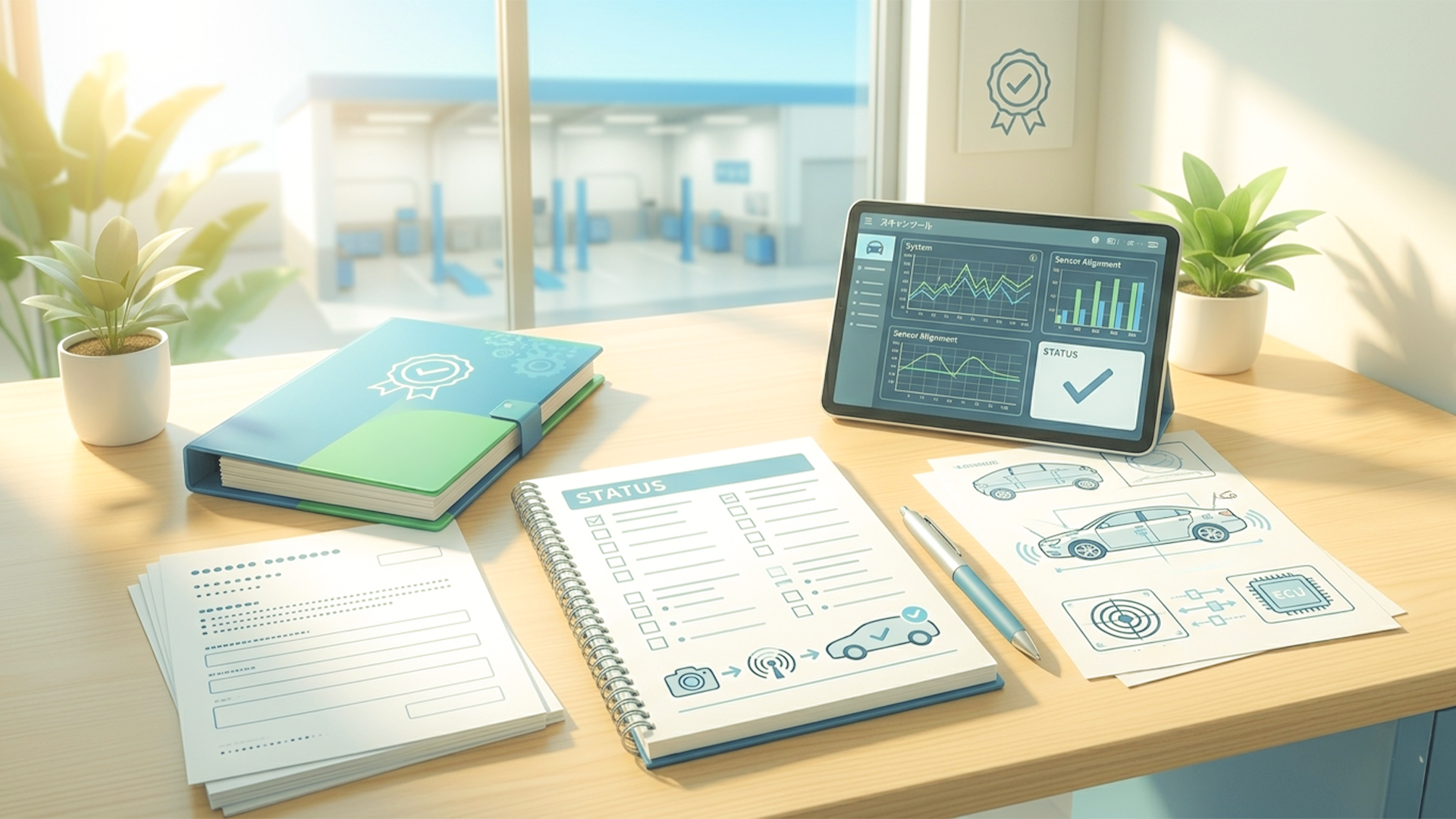 特定整備認証取得に向けた整理のイメージ