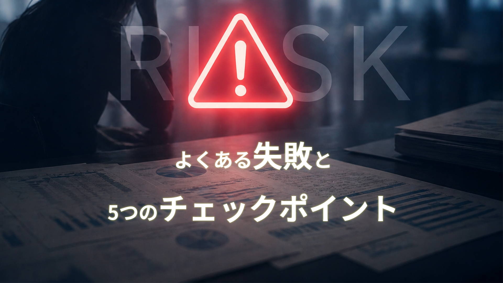 創業融資申請リスク・5つのチェックポイント