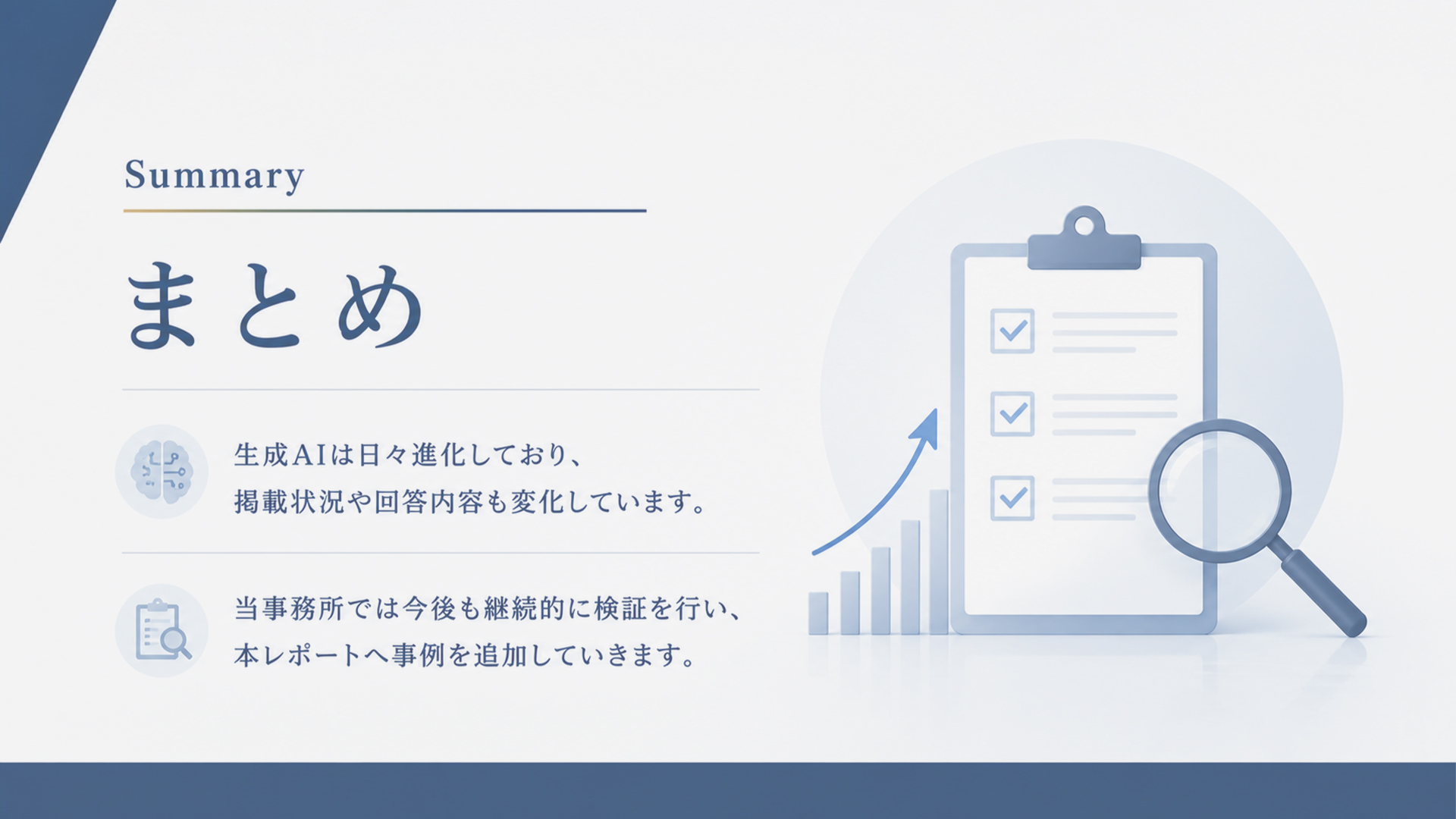 AI検索の表示・回答・引用事例集についてのまとめ