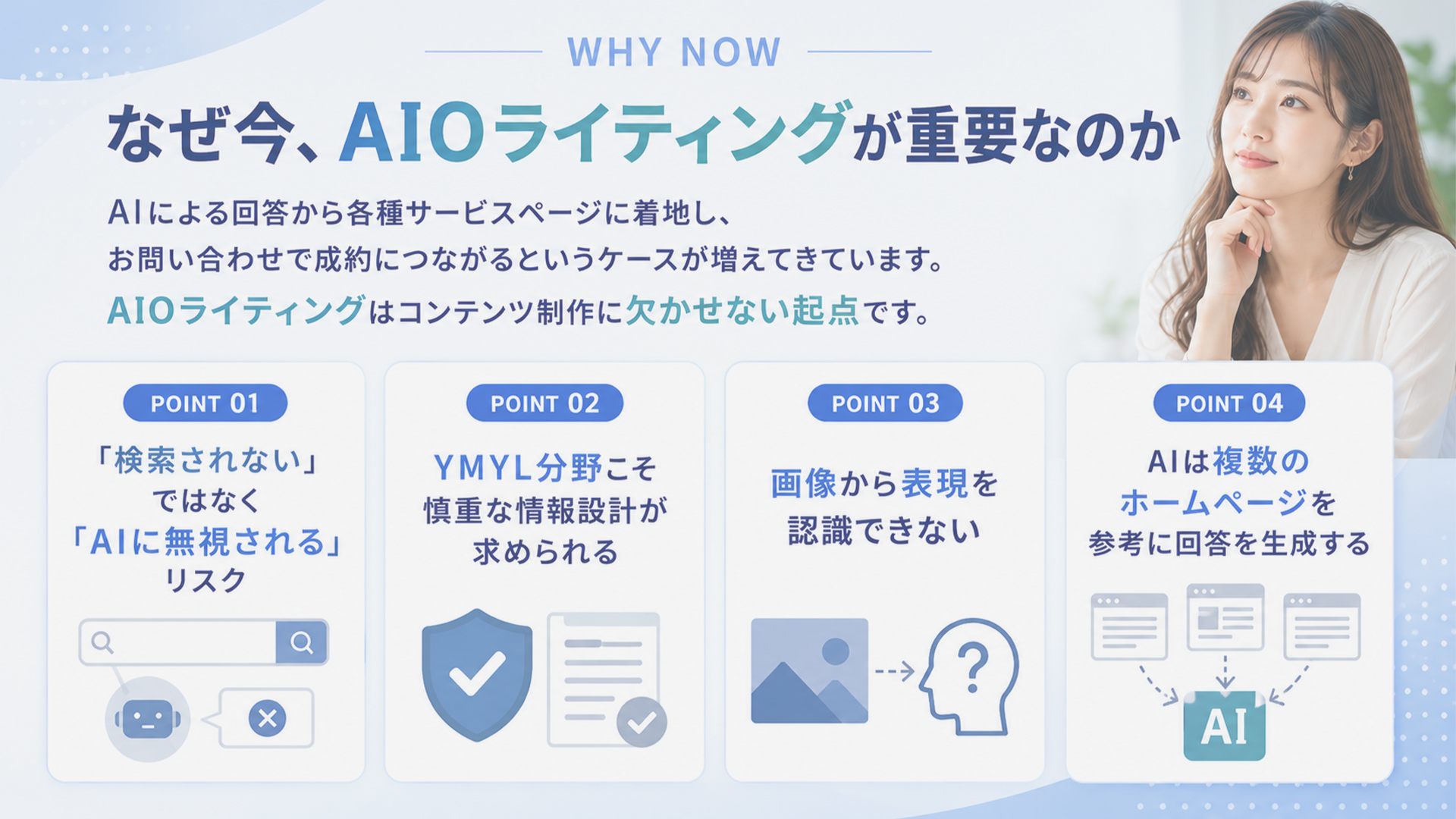 なぜ今、AIOライティングが重要なのか
