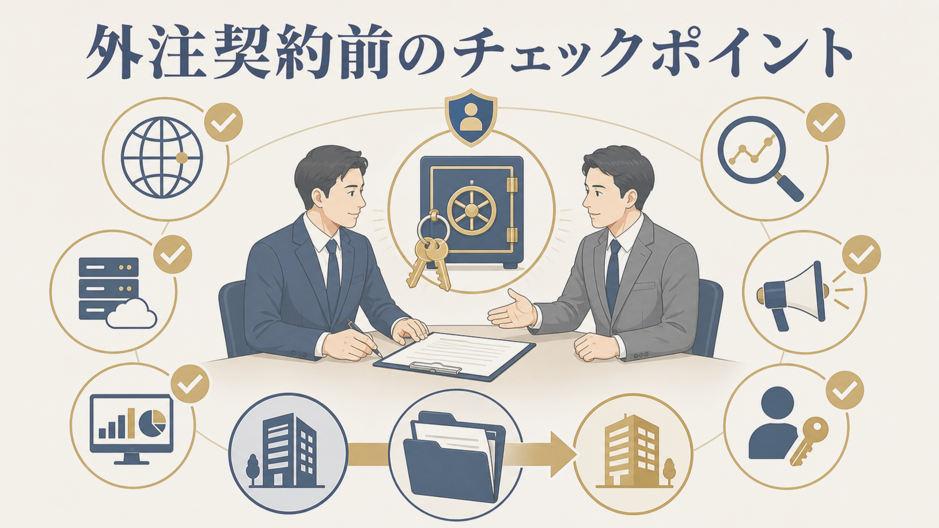 外注契約前に確認したいチェックポイント