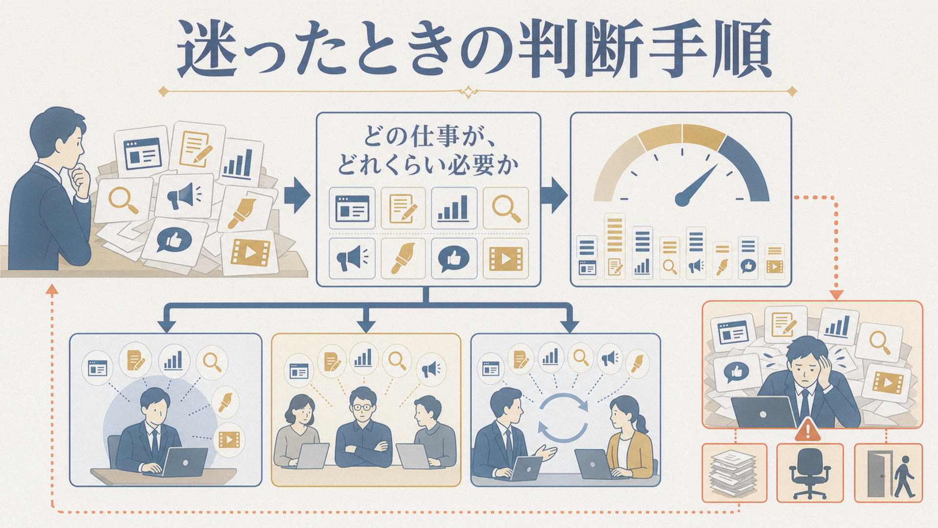 迷ったときの判断手順