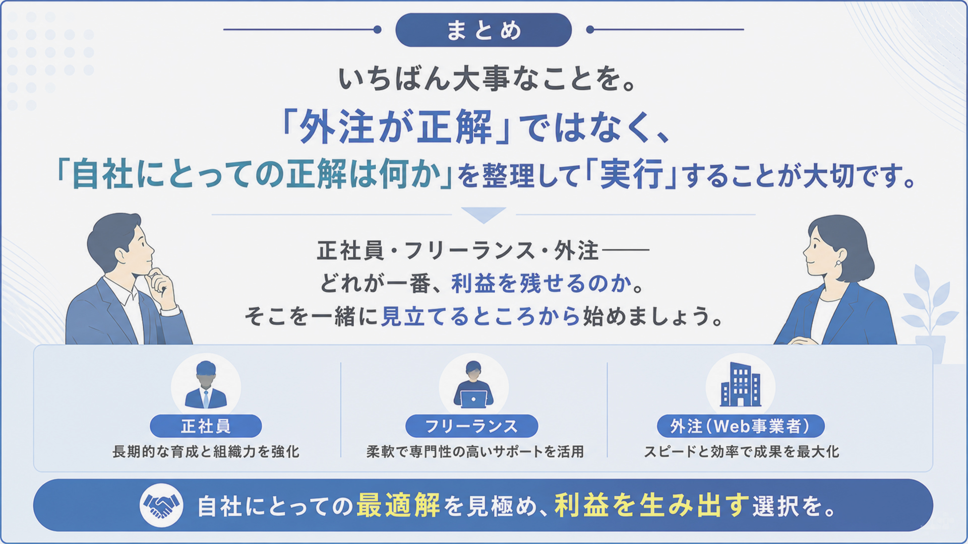 まとめ｜まずは自社の業務量を書き出すことから